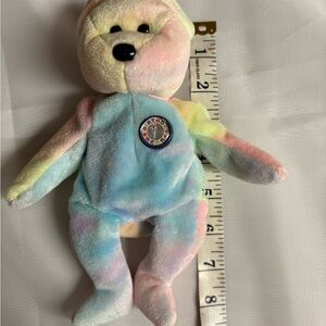 Blue and Pink Stuffed Animal Plush Toy vintage